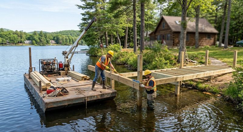 Boat Dock Installation in Denver County, CO