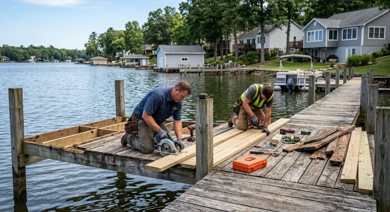 Boat Dock Maintenance in Olathe, KS
