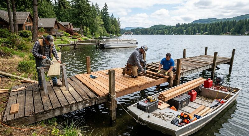 Boat Dock Repair in Alpharetta, GA