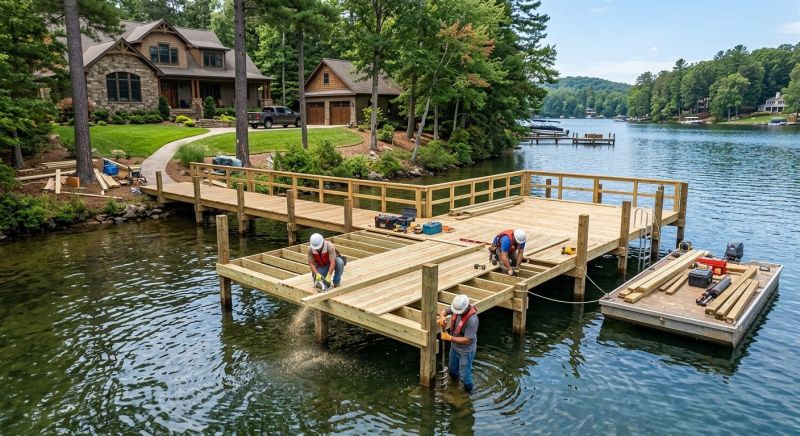 Dock Enlargement in Kansas City, MO