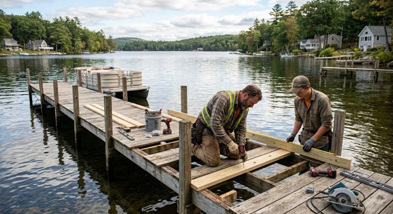 Dock Wood Replacement in Alpharetta, GA